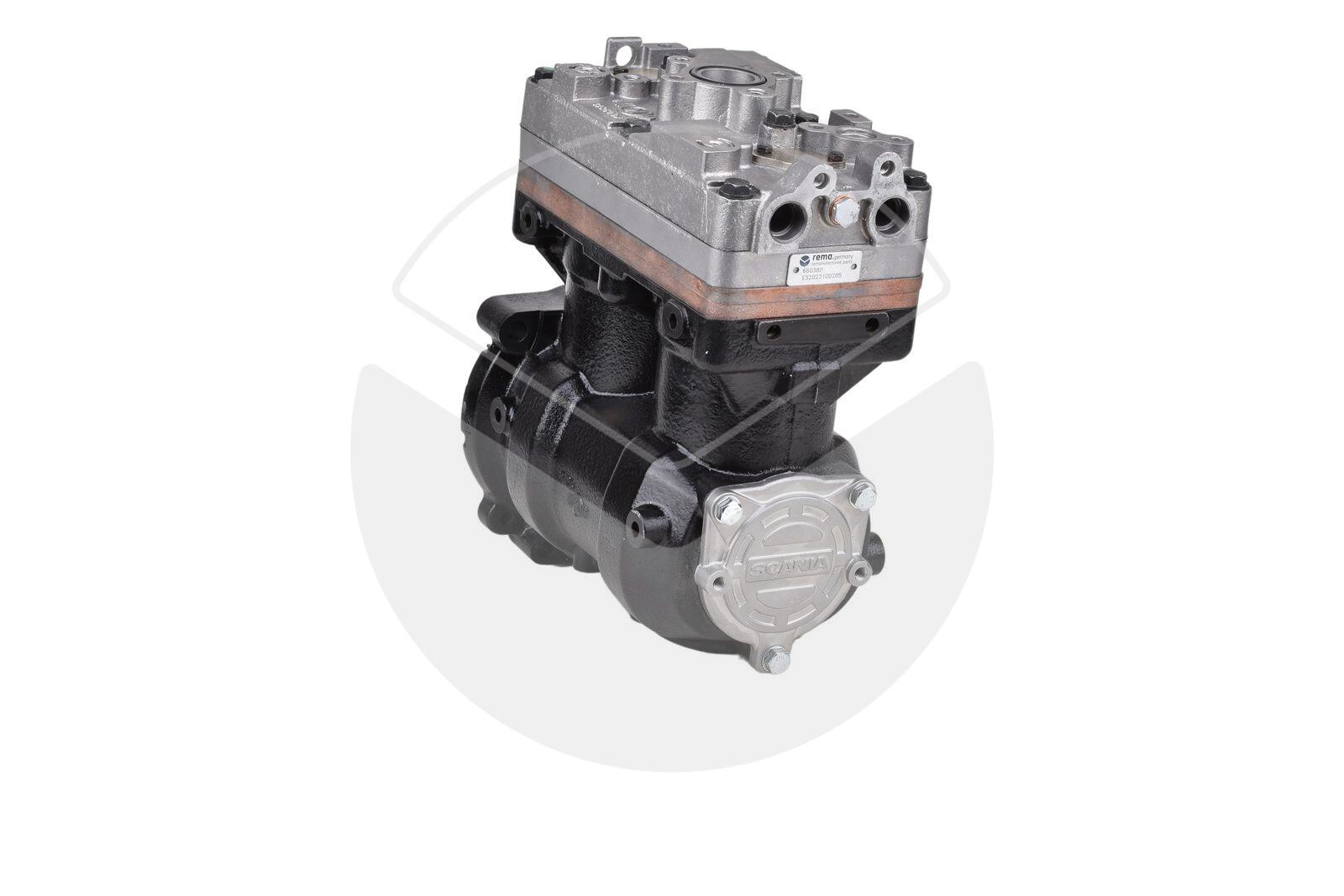 Compressor, compressed-air system