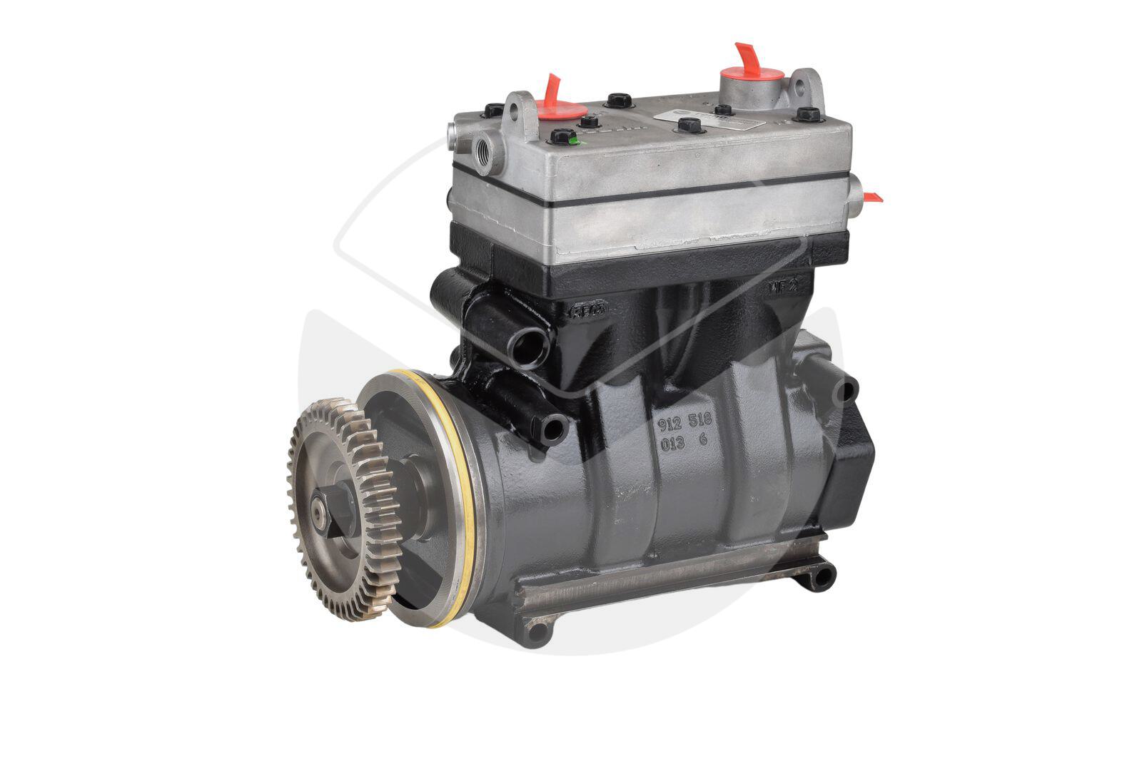 Compressor, compressed-air system