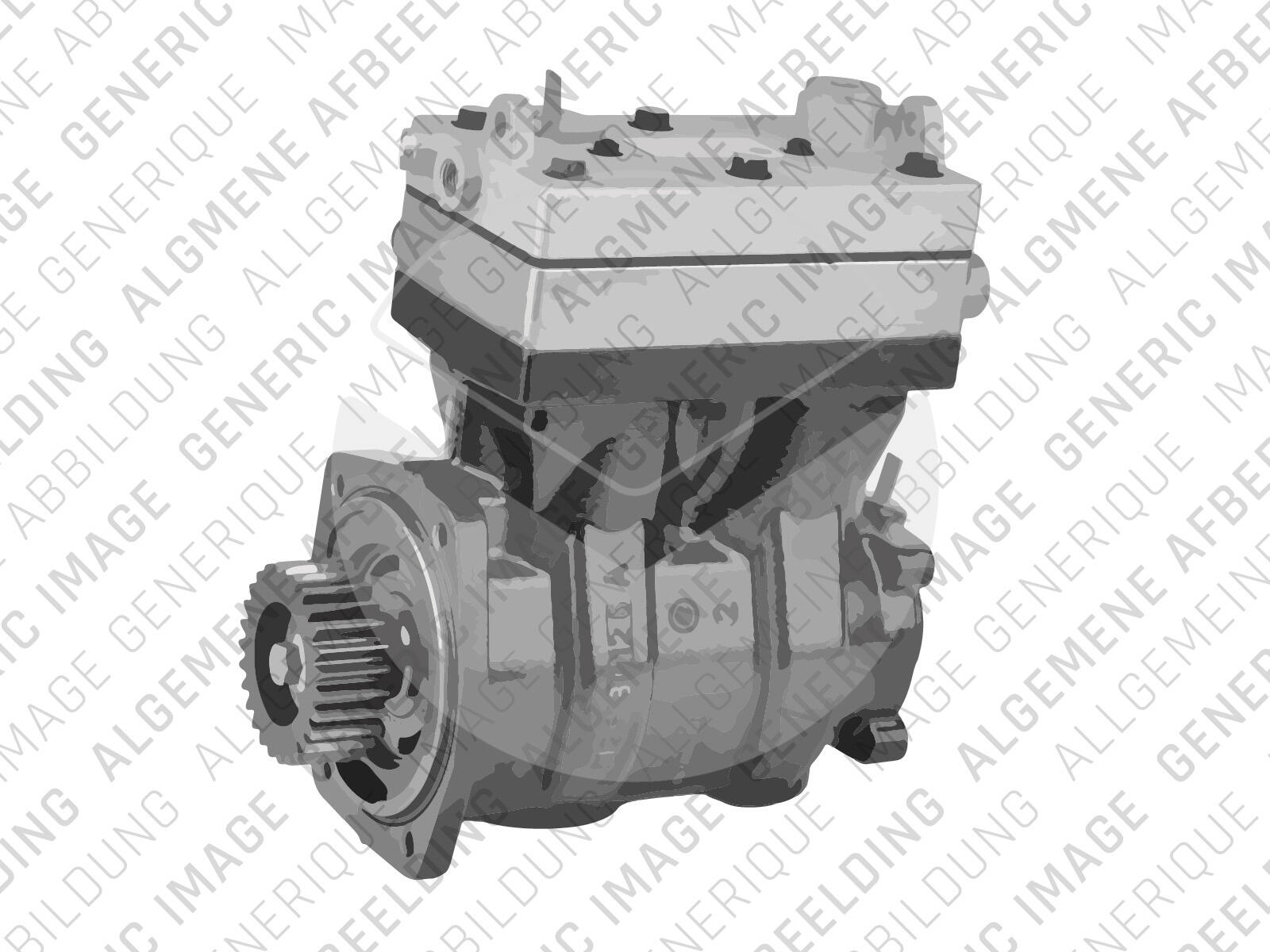 Compressor, compressed-air system